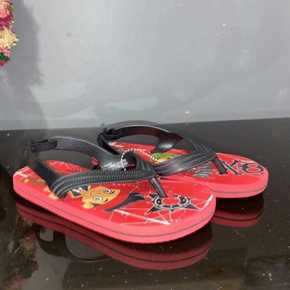 Jake and the neverland pirates flip flops